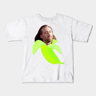 Nicolas cage in a banana Kids T-Shirt